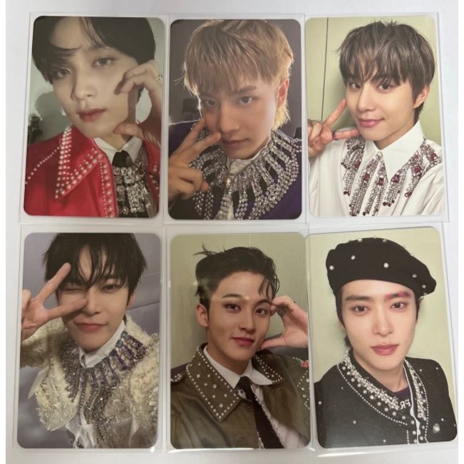 NCT 127 FACT CHECK PHOTOCARDS TAEIL DOYOUNG JAEHYUN JUNGWOO MARK