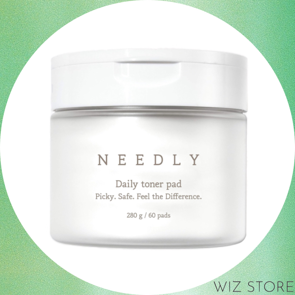 [NEEDLY] Daily Toner Pad 280g 60 Pads / Exfoliating Facial Pads with ...