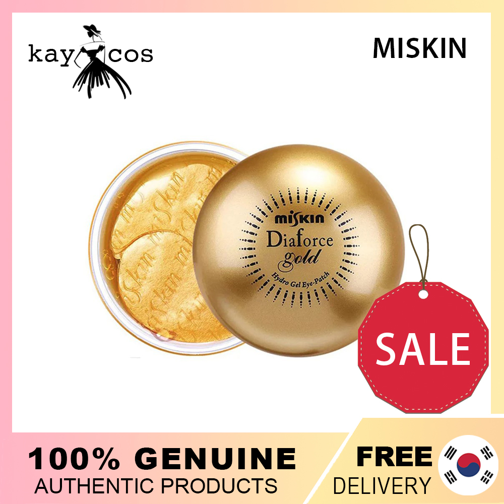 MISKIN Diaforce Gold Hydrogel Eye Patch(60 Sheets) Shopee Malaysia