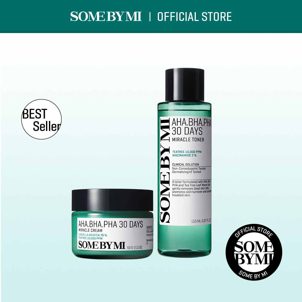 [SOME BY MI] Special Acne Care Duo(Miracle Toner 150ml + Miracle Cream