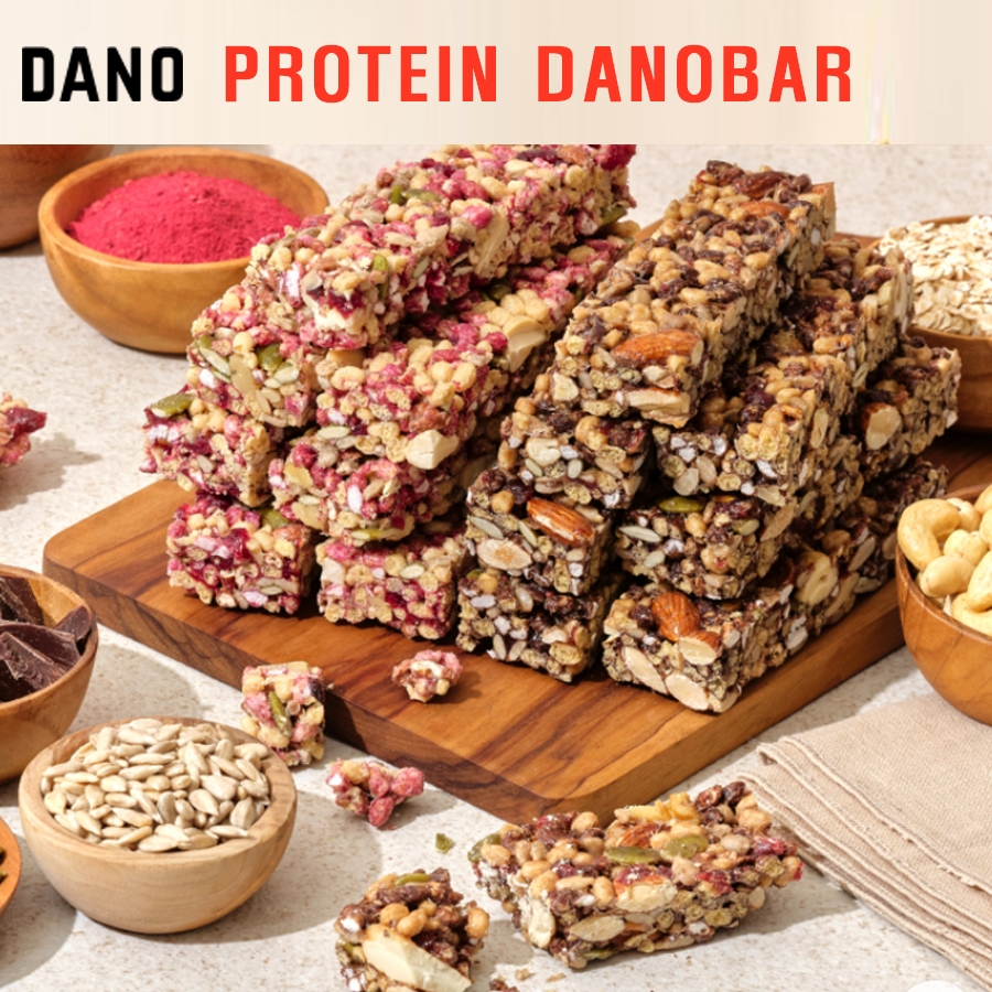 Dano Protein Bar Renewed 40gX6pc/10pcs Berry / Chocolate containing ...