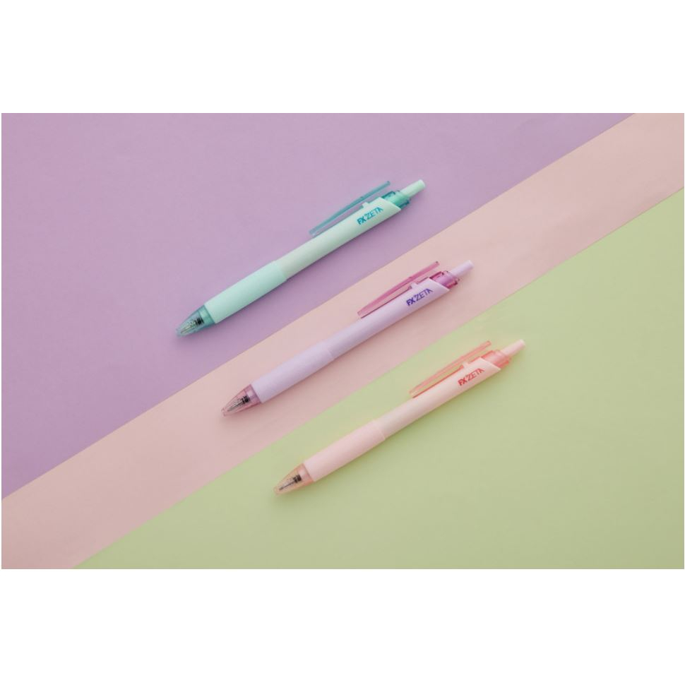 [Made In Korea] MONAMI FX ZETA Retractable Ballpoint Pen, 0.5mm, Black ...