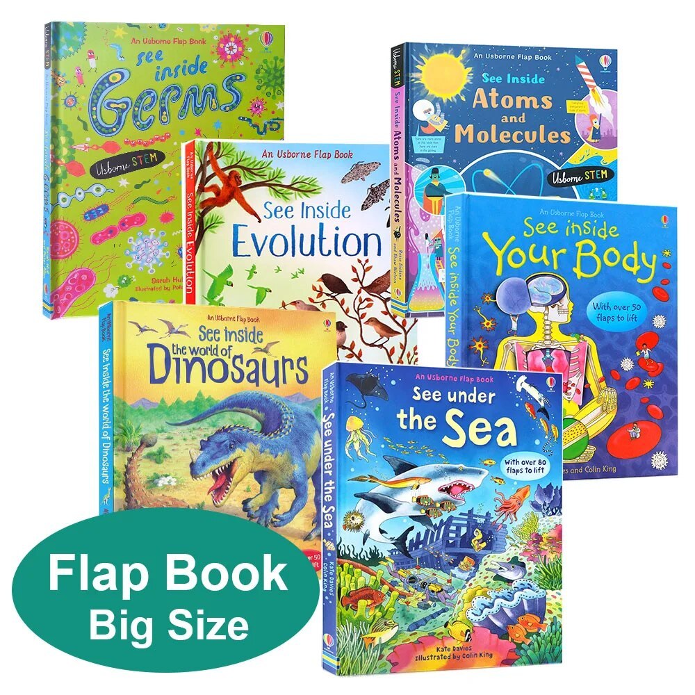 Usborne Books See Inside Popular Science Picture Book for Kids in ...
