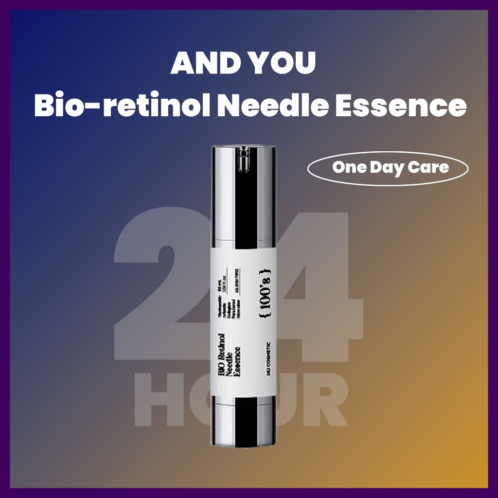 ANDYOU Bio-retinol needle essence 100 shots Skin texture improvement ...