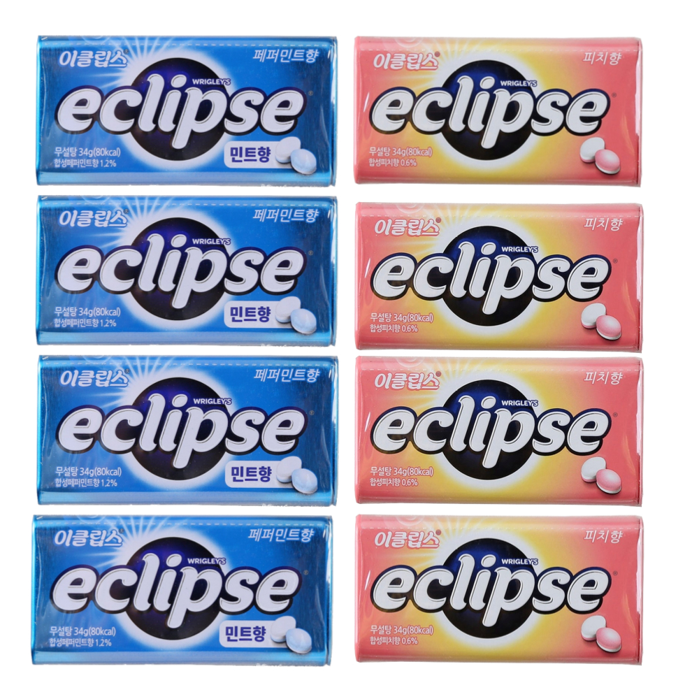 (BUNDLE DEAL) ECLIPSE Peppermint Peach mints flavors Candy Shopee