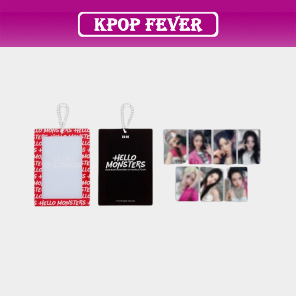 BABYMONSTER - [ HELLO MONSTERS ] IN SEOUL MD / ACRYLIC PHOTOCARD HOLDER ...