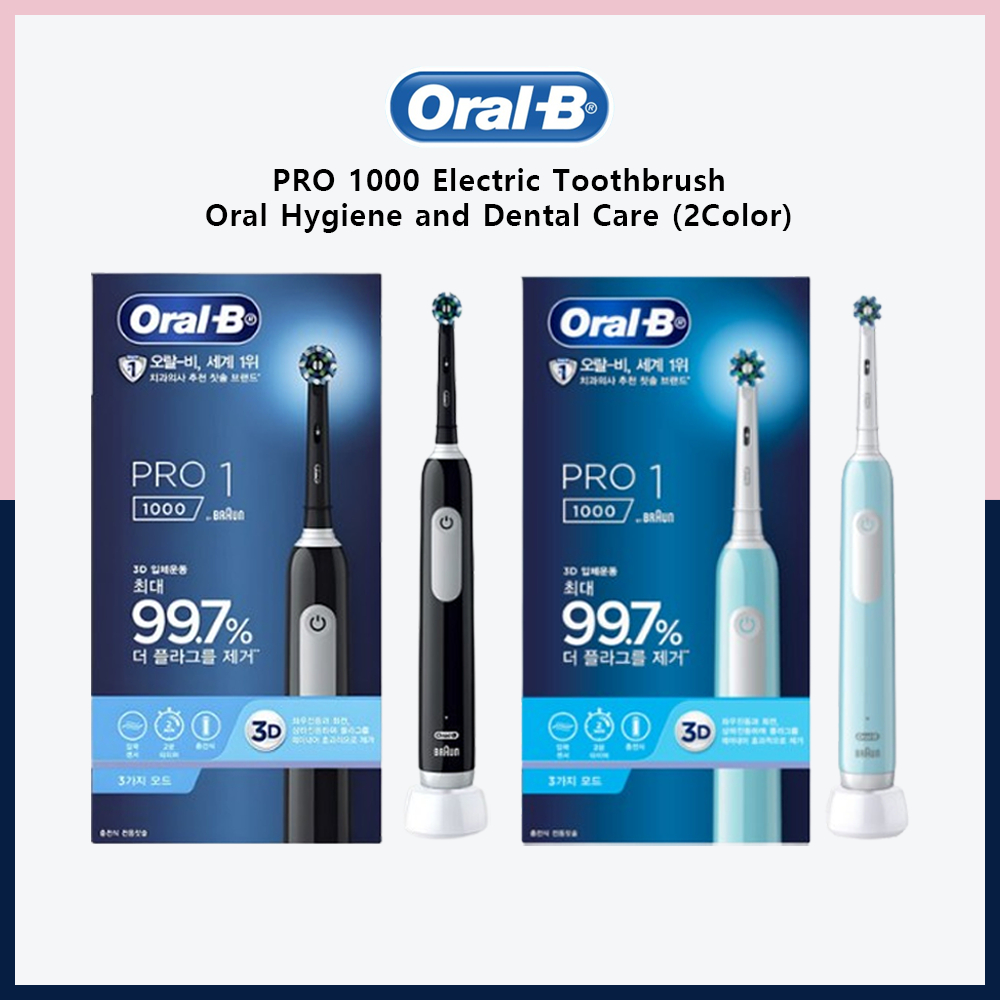 Oral-B PRO 1000 Electric Toothbrush Oral Hygiene and Dental Care ...