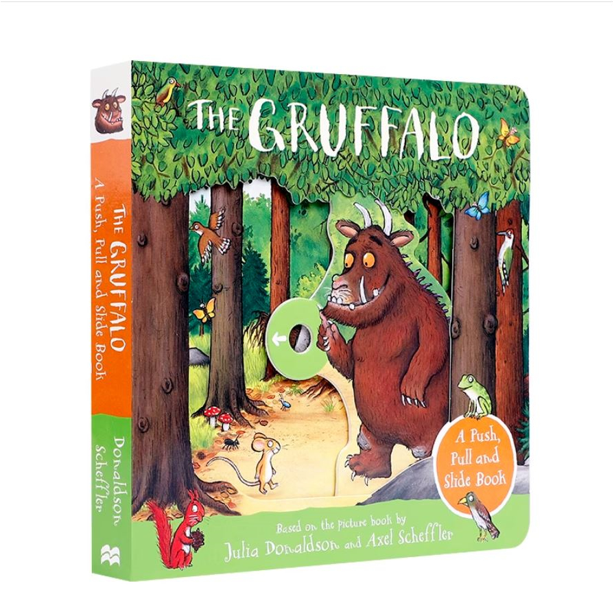 The Gruffalo A Push, Pull and Slide Book Board book by Julia Donaldson
