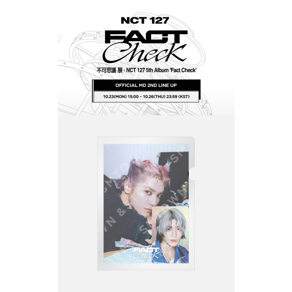 NCT　5th　127　Shopee　'Fact　SET　CARD　展　HOLOGRAM　POSTCARD　不可思議　Check'　Malaysia　PREORDER][POP-UP]　127　The　NCT　PHOTO　Album