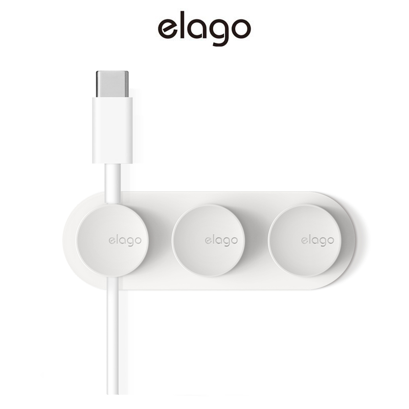 elago Cable Management Buttons, Organize 3 Cables, Reusable