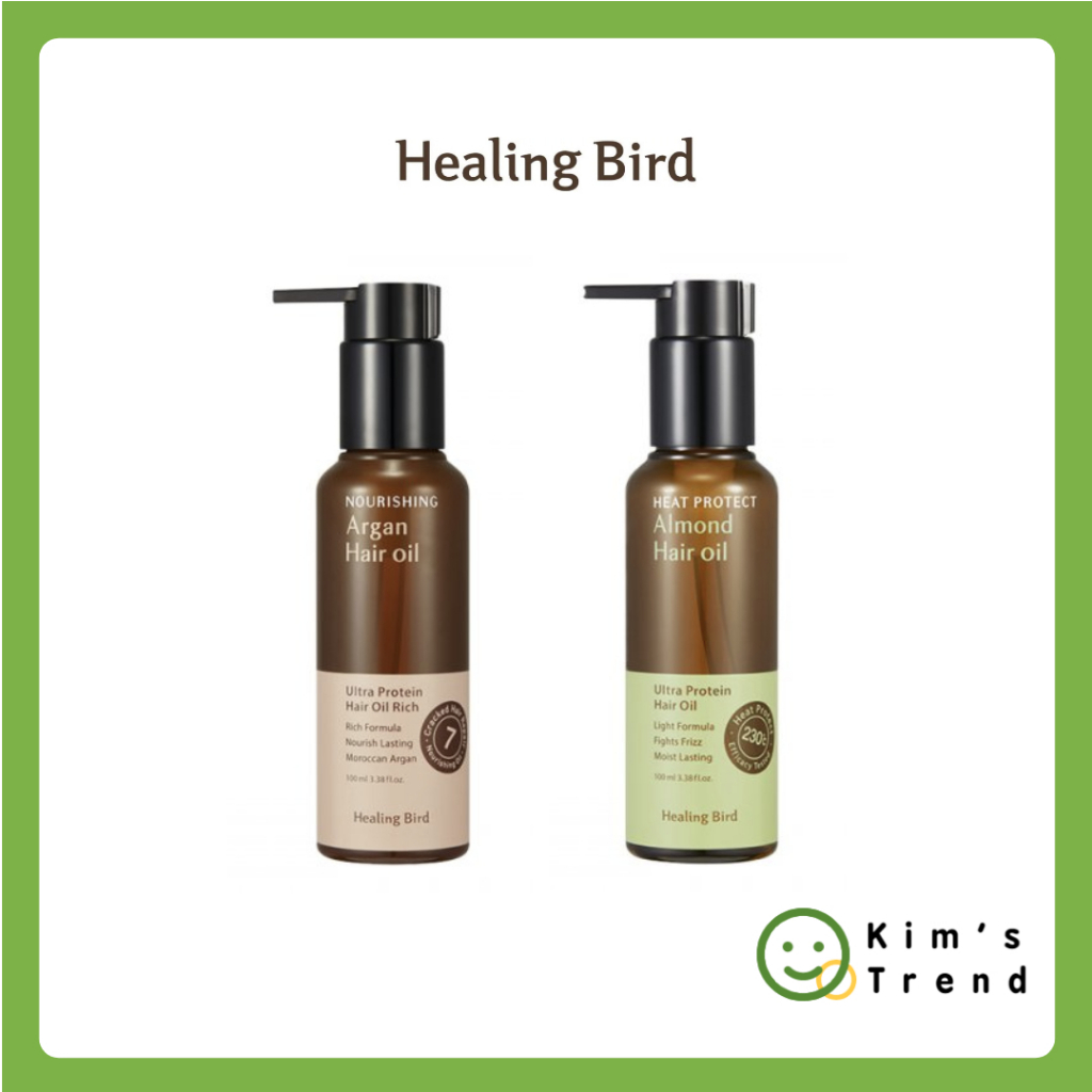 [Healing Bird] Ultra Protein Hair Oil Rich (100ml) , Ultra Protein Hair Oil (100ml) Shopee