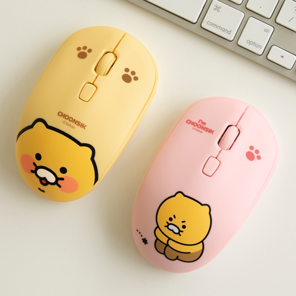 Korea Kakao Friends Wireless Mouse Choonsik Low Noise Mouse