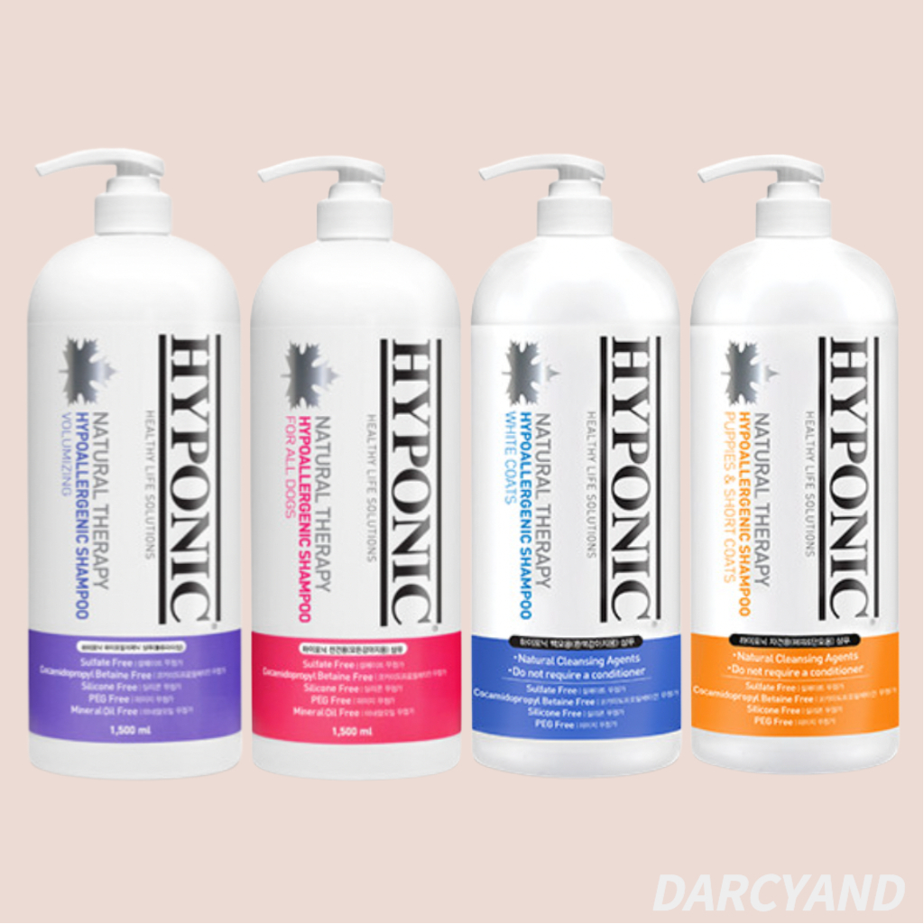 HYPONIC Shampoo 1500ml Hypoallergenic Shampoo Korea hair care Dry Skin