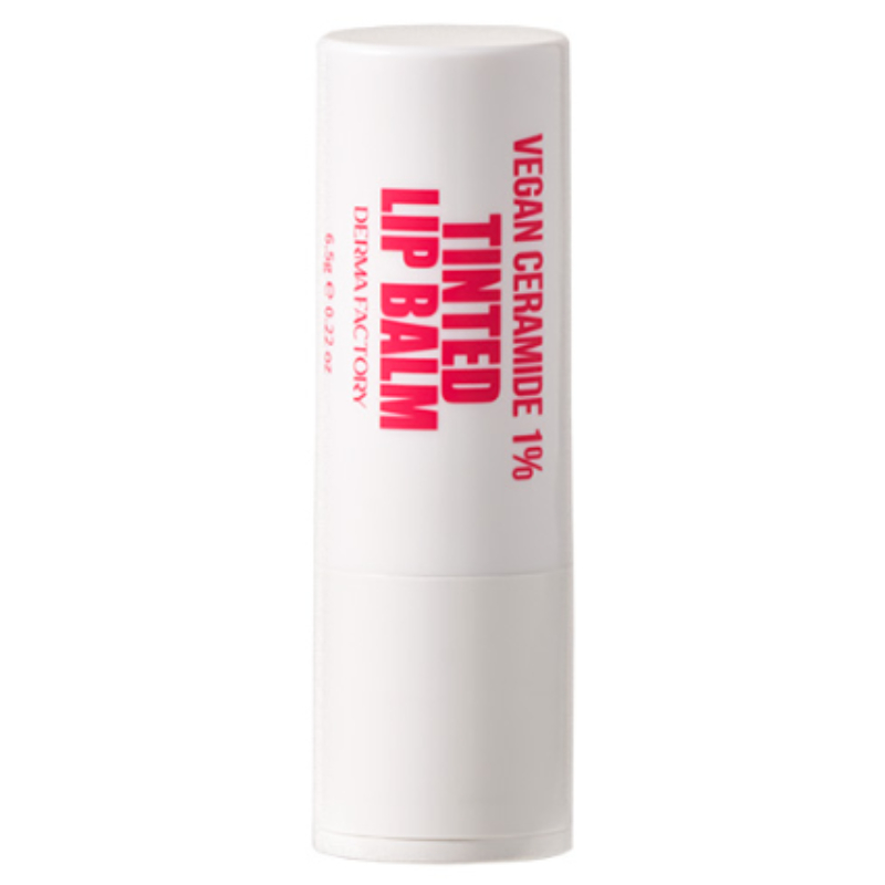 DERMA FACTORY Vegan Ceramide 1 Tinted Lip Balm 0.23 oz./6.5g (Expiry