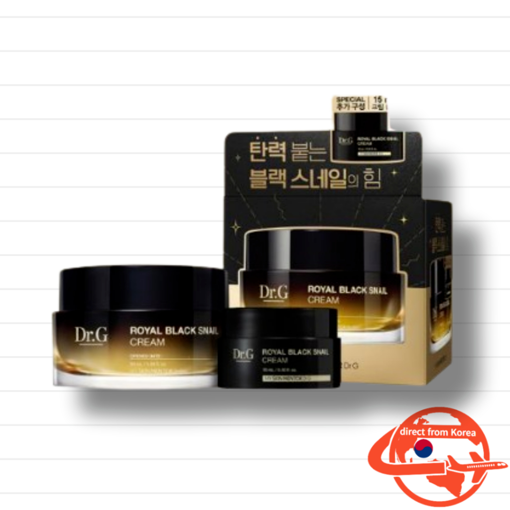 Dr.G Royal Black Snail Cream 50ml + 15ml | Shopee Malaysia