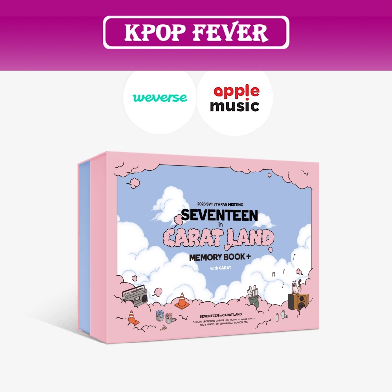 POB ] SEVENTEEN - < SEVENTEEN in CARAT LAND > MEMORY BOOK+