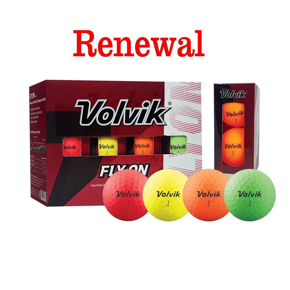 Golf Ball Color Volvik 2Piece Long Distance Shopee Malaysia