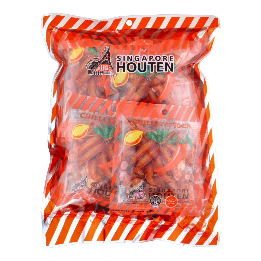 Houten Chilli Tapioca Chips 8S, 35G, 8 Packs (Halal) | Shopee Malaysia