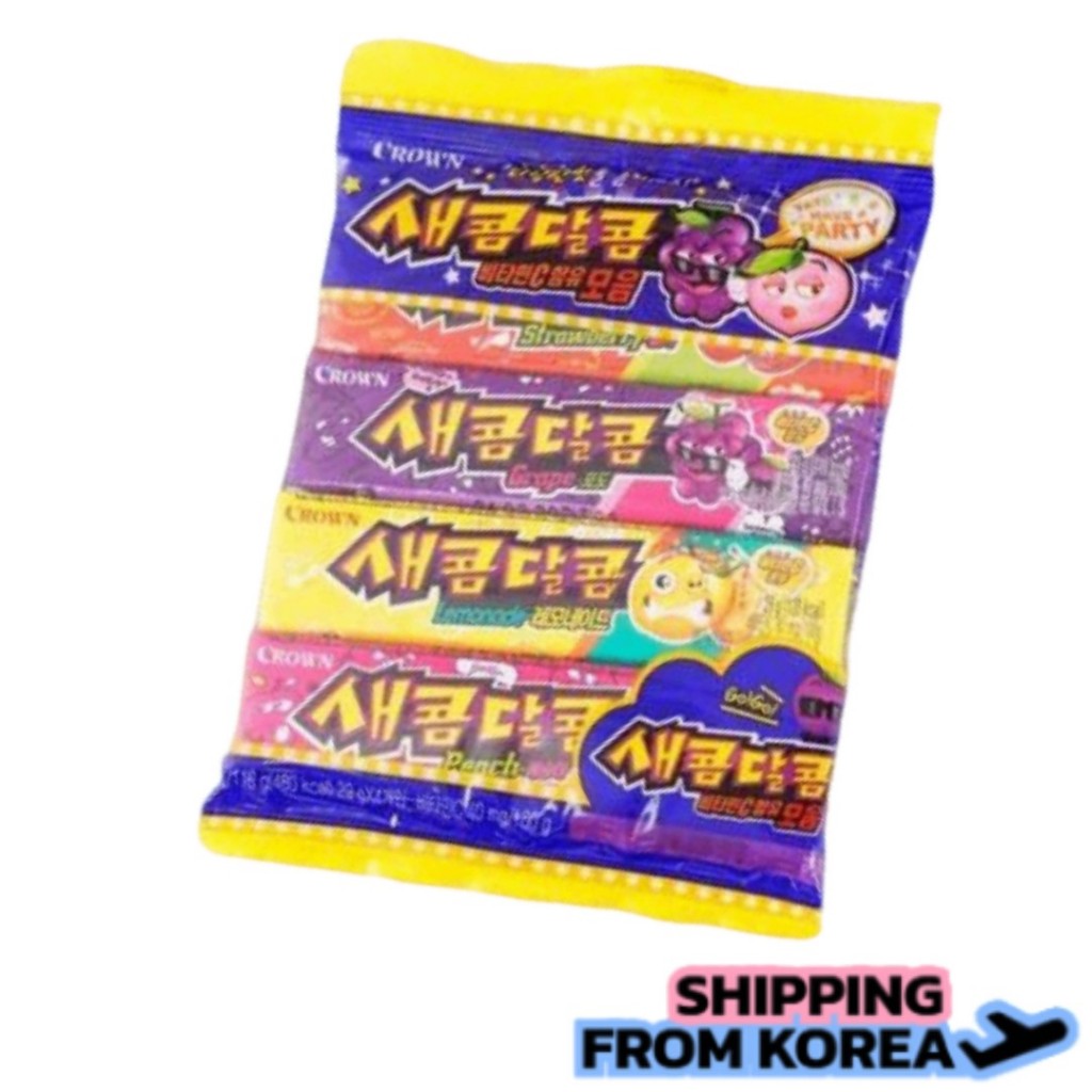 Crown Sweet & Sour Candy Assortment - 116g (29 g X 4EA) | Shopee Malaysia
