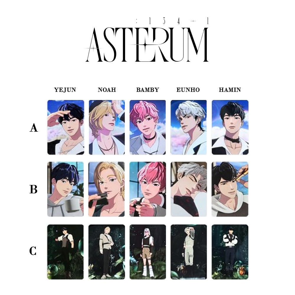 PLAVE [ASTERUM : 134-1] 2nd Mini Album K-POP CD – Includes Lyrics
