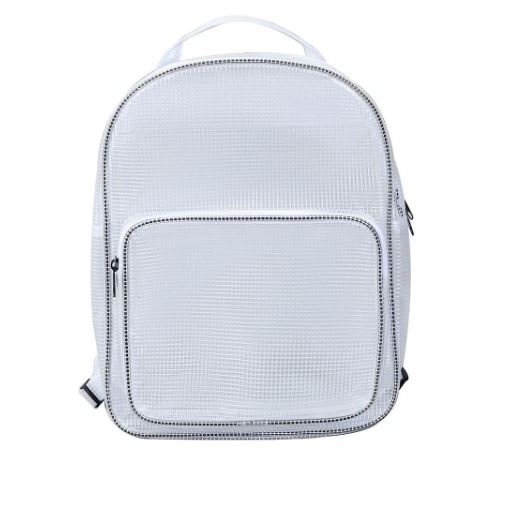 Anti-static, Dustfree, White PVC Cleanroom Grid Backpack 17