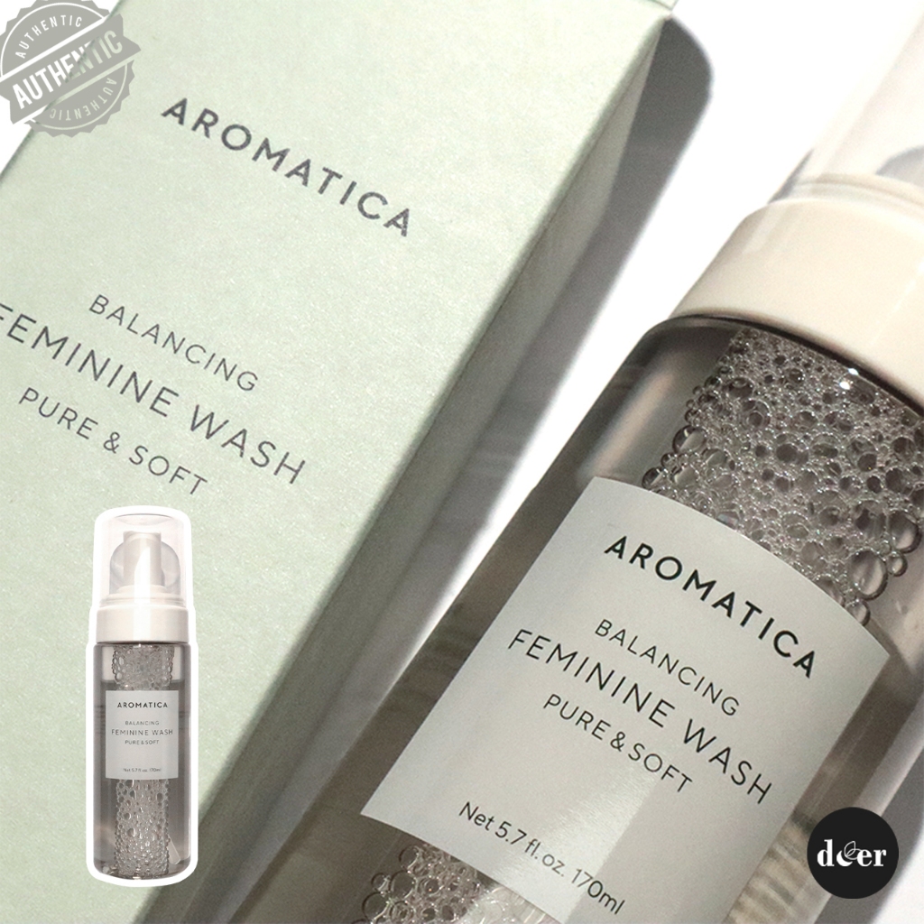 [AROMATICA] Pure & Soft Feminine Wash [170ml] Shopee Malaysia