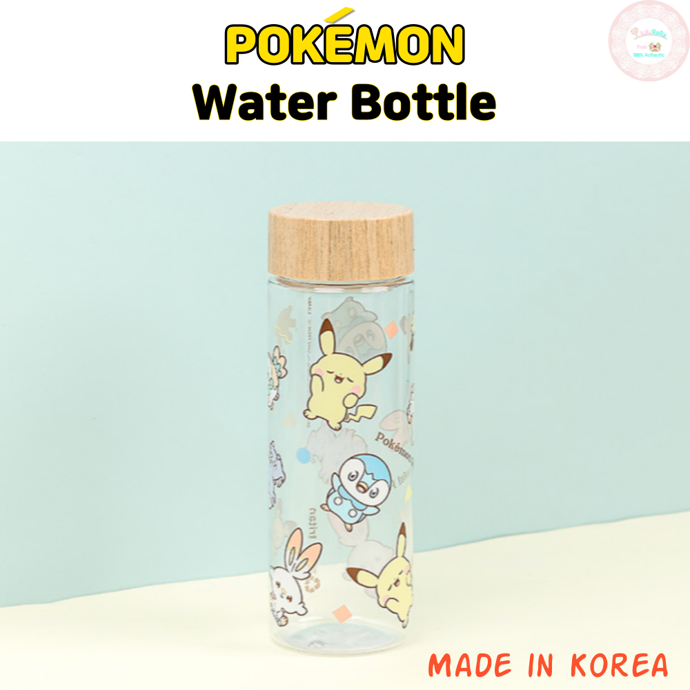 Pokémon Water Bottle Made in Korea Clear Bottles for Kids Pikachu ...