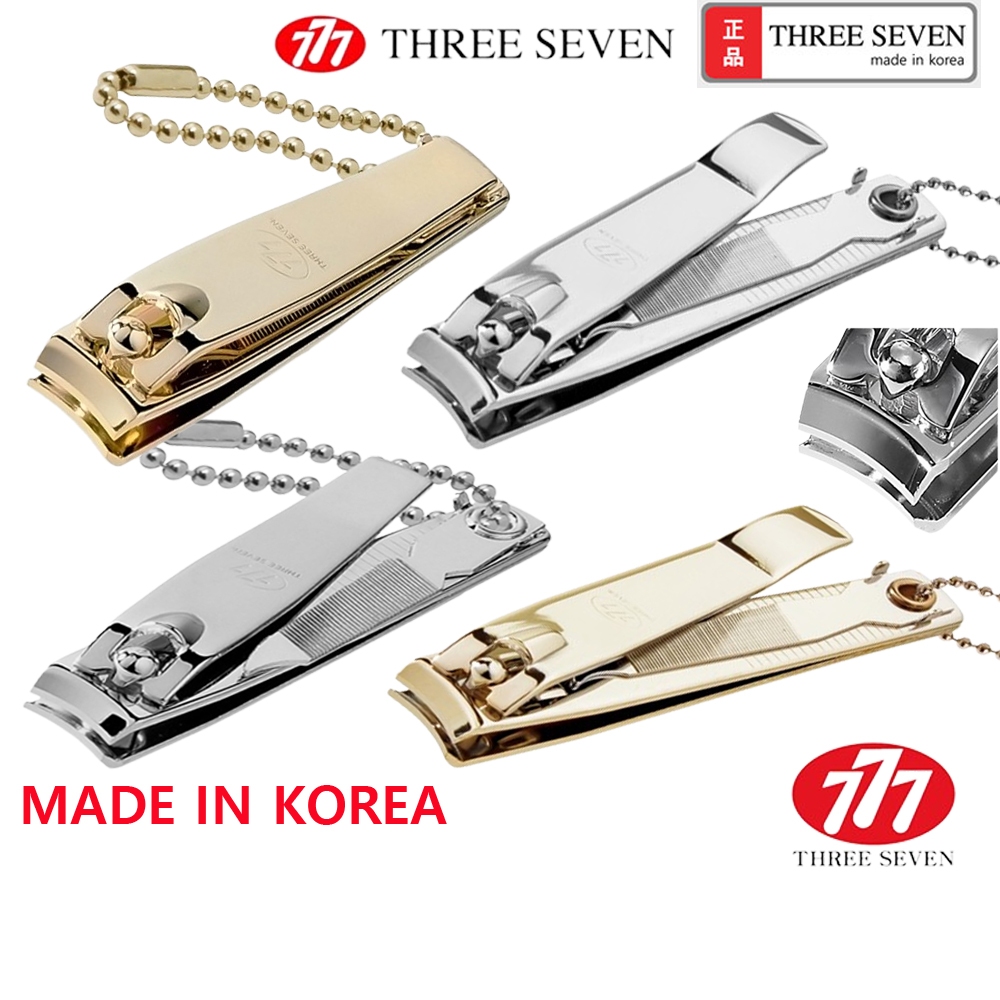 777 Three Seven Nail Clipper Made In Korea Nail/Toe Nail Clippers V
