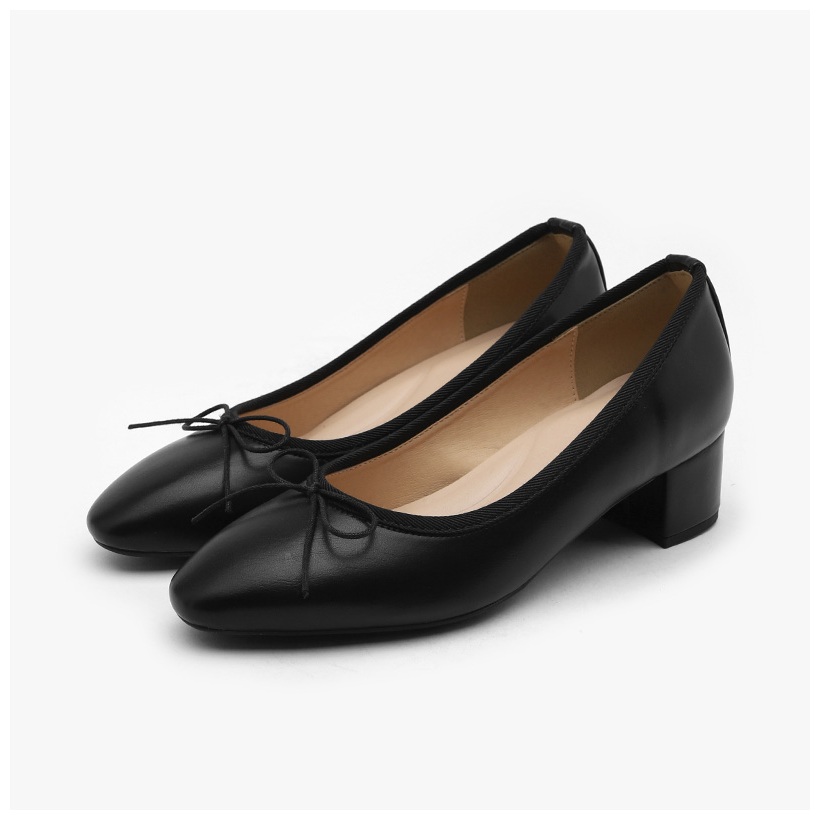 SAPPUN] Retive Basic Ribbon Pump Heels (4cm) colors ALL DAY