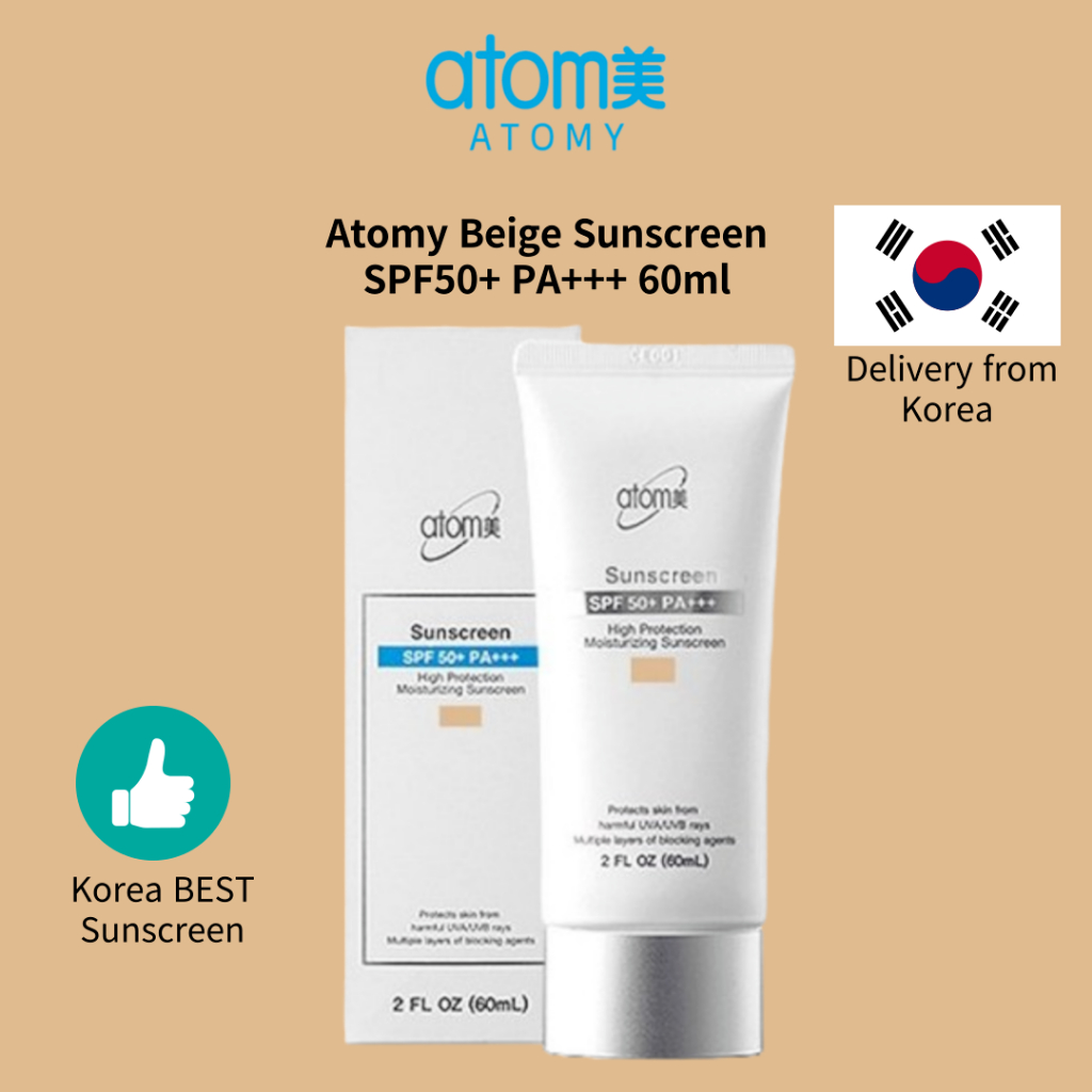 Atomy sunscreen basic SPF 50+ PA+++ 60ml | Shopee Malaysia
