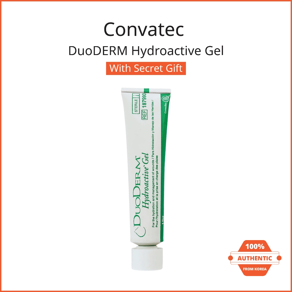 [Convatec] DuoDERM Hydroactive Gel 15g, 30g Wound Healing Gel ...