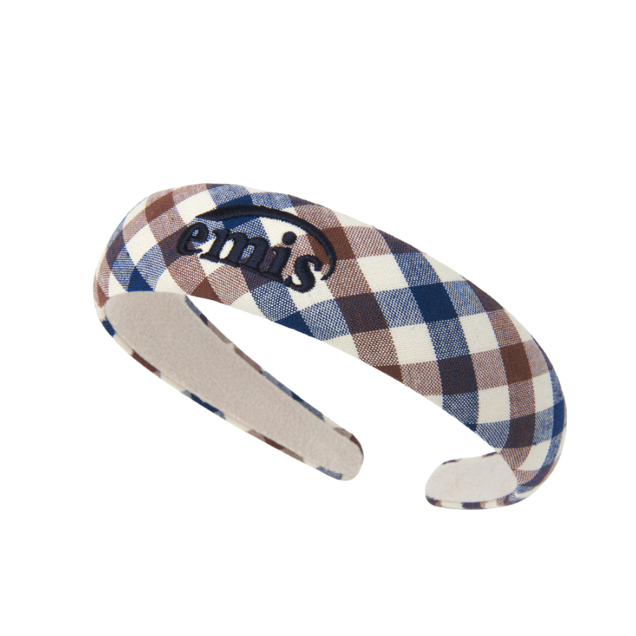 【EMIS】 BLOCK CHECK HAIRBAND (3 Colors) emis BLOCK CHECK HAIRBAND (3 colors) | Shopee Malaysia