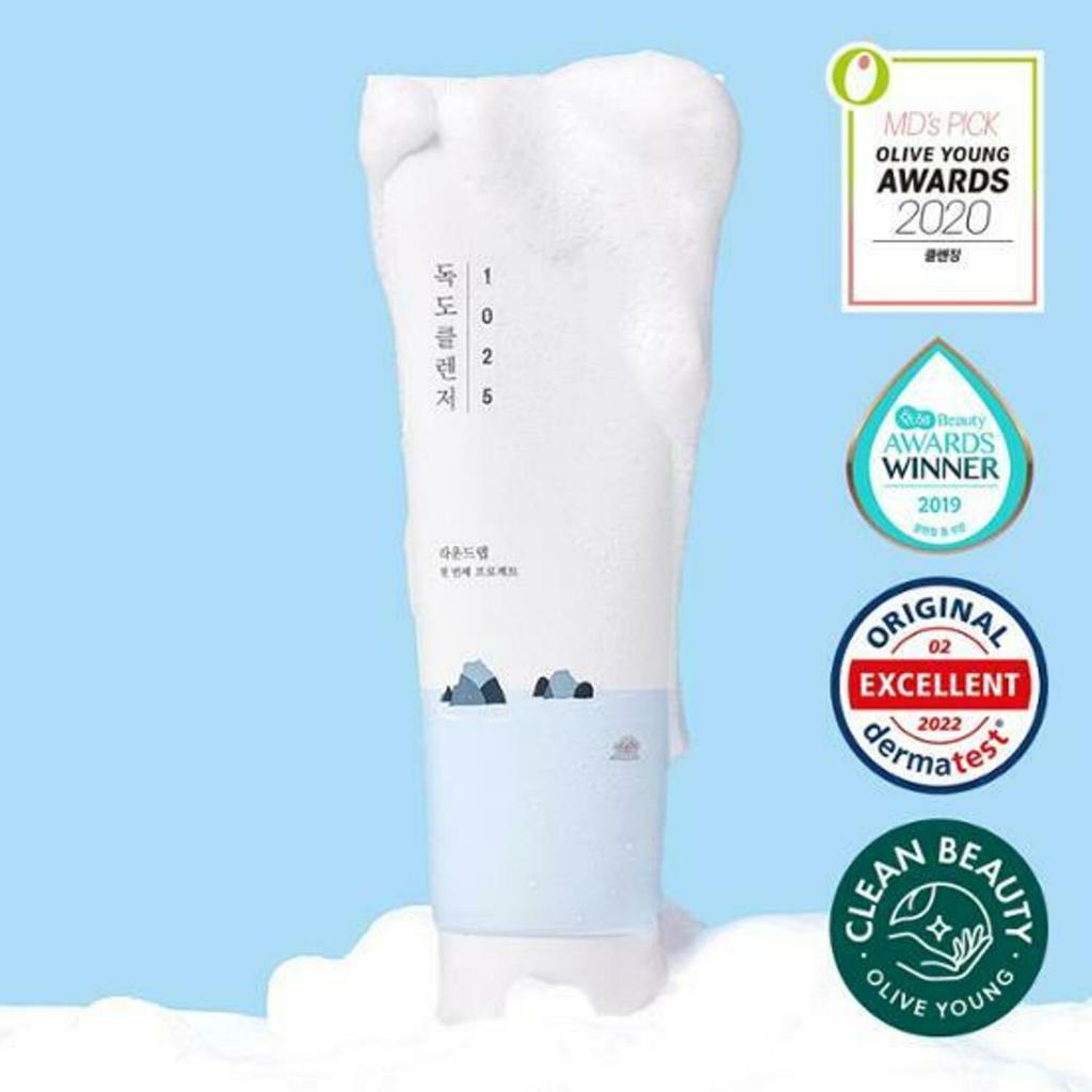 [ ROUND LAB ] 1025 Dokdo Foam Cleanser 250ml, Facial Cleanser | Shopee ...