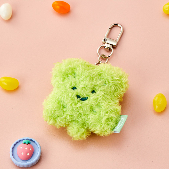 [BUTTER SHOP] Mini Keyring - Smile Lucky Clover - Green / Light Green ...