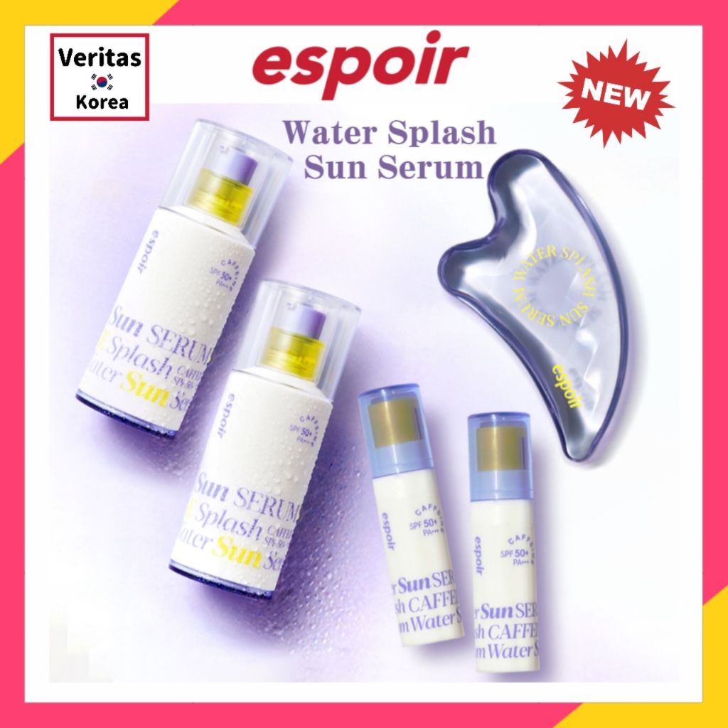 【espoir】 NEW Water Splash Sun Serum 50ml SPF50+ PA+++ (Moisturizing Sun