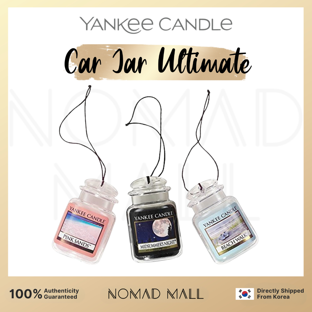 [Yankee Candle] Car Jar Ultimate Freshener 1Pc/Pack ( Midsummer's Night