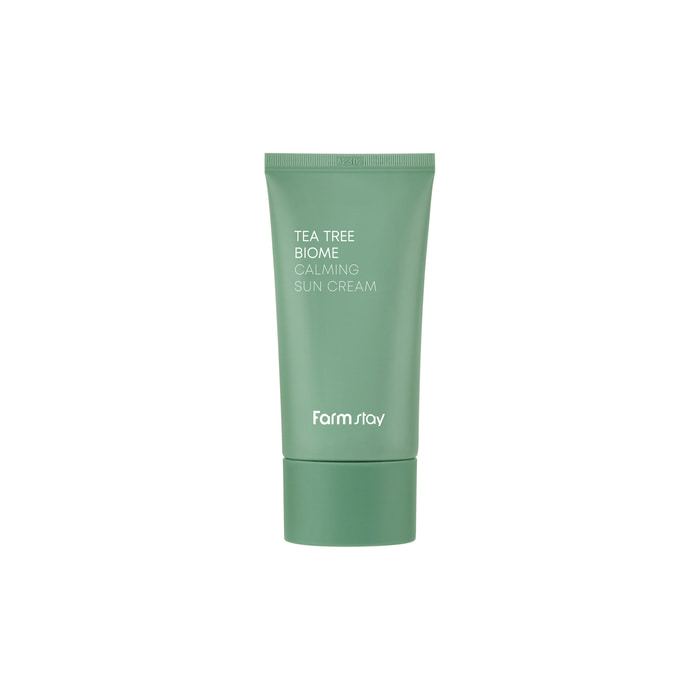 farmstay tea tree biome calming sun cream 50ml | Shopee Malaysia