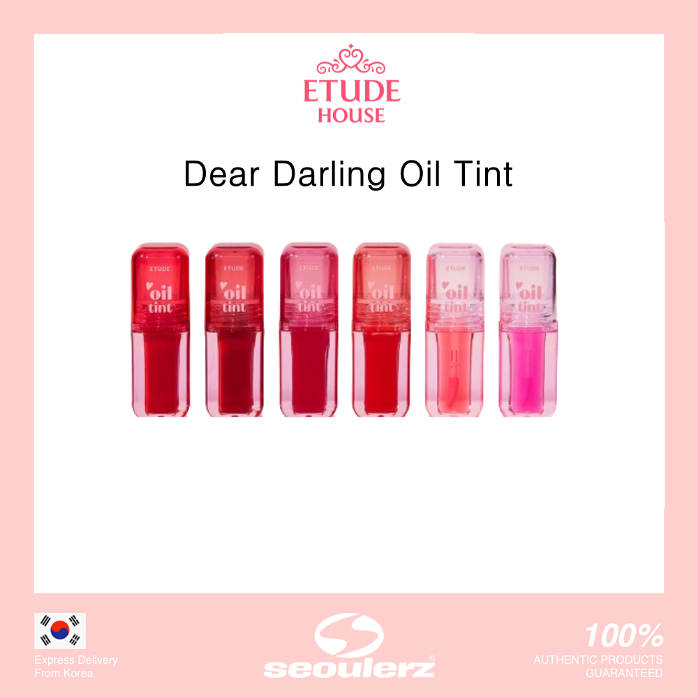 [Etude] Dear Darling Oil Tint 6 Colors 4.2g | Shopee Malaysia