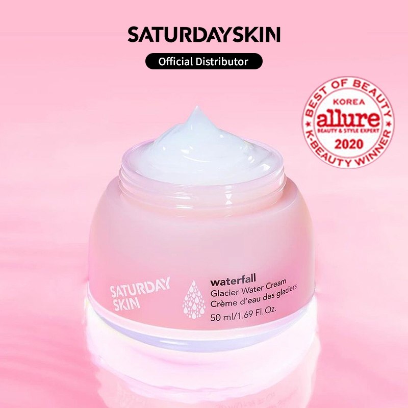 [SATURDAY SKIN] Waterfall Glacier Water Cream 50ml | Peptide Cream ...