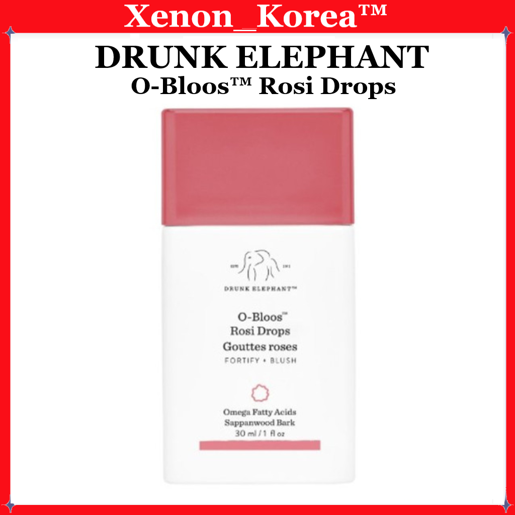[Drunk Elephant] O-Bloos™ Rosi Drops Glow Serums 30mL | Shopee Malaysia