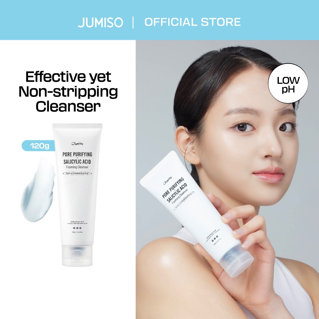 Jumiso Pore Purifying Salicylic acid Foaming Cleanser 120g | Shopee ...