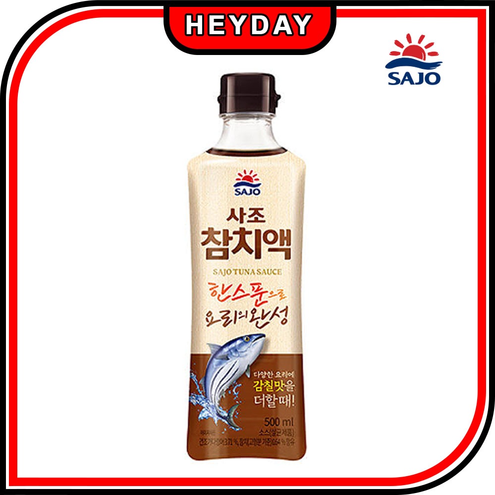 [Sajo] Tuna Extract Sauce 500ml/Red Crab/Spicy/Natural sauce/ Korean