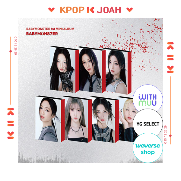 7 SET][POB] (YG TAG ALBUM ver.) BABYMONSTER [BABYMONS7ER] 1st MINI