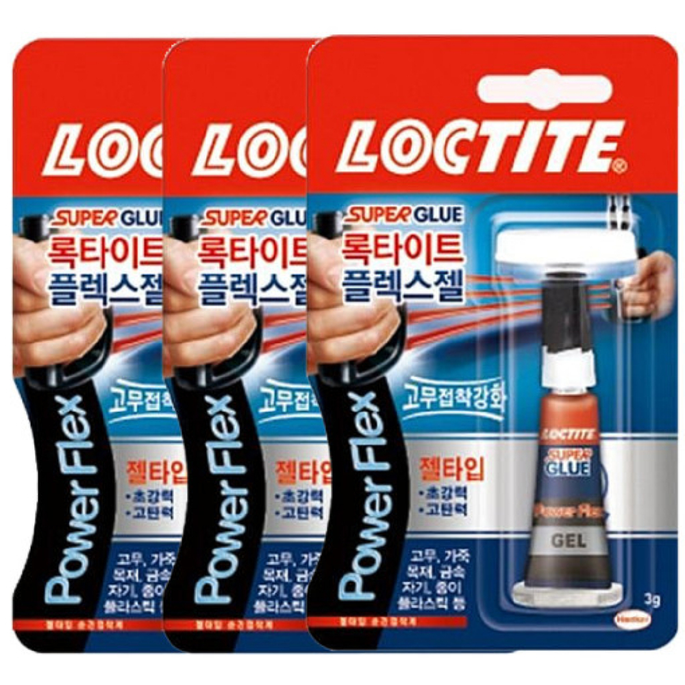 LOCTITE Super Glue PowerFlex Gel 3g Ultra Gel Control Adhesive