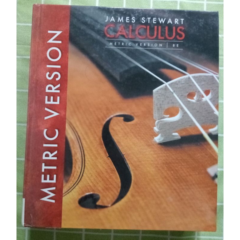 preloved CALCULUS METRIC VERSION james Stewart | Shopee Malaysia