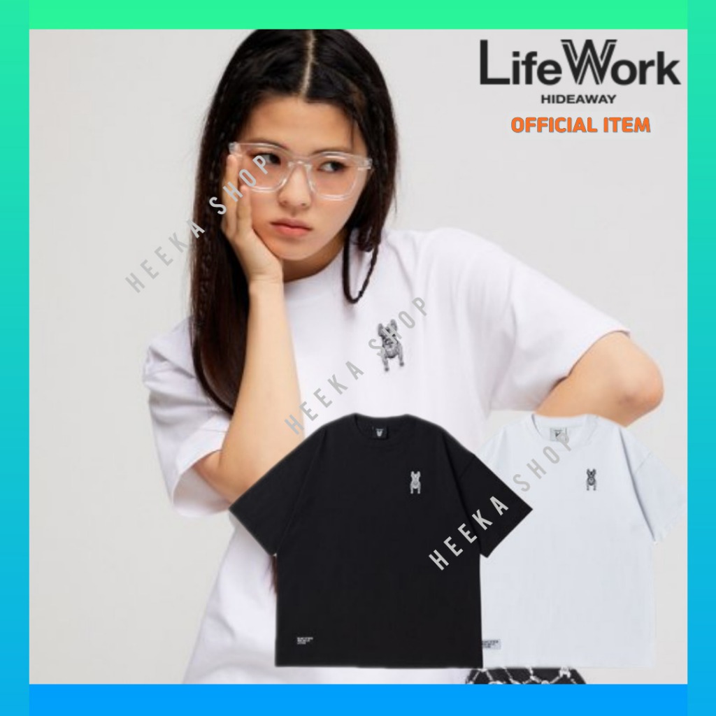 Lifework Short Sleeve T-shirt Silicone Logo Wappen Unisex | Shopee Malaysia