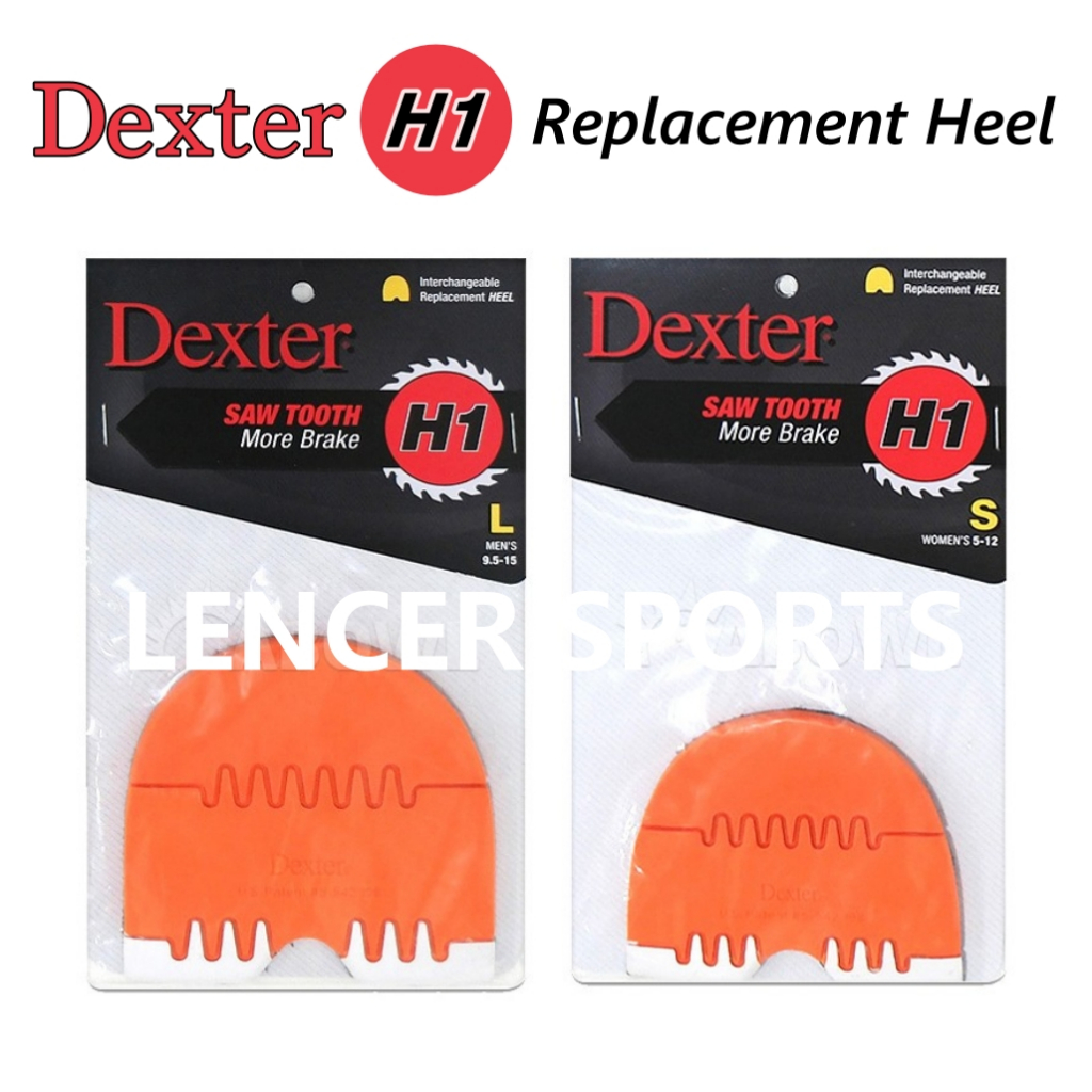 Dexter H1 Bowling Shoe Interchangeable Replacement Heel (2size