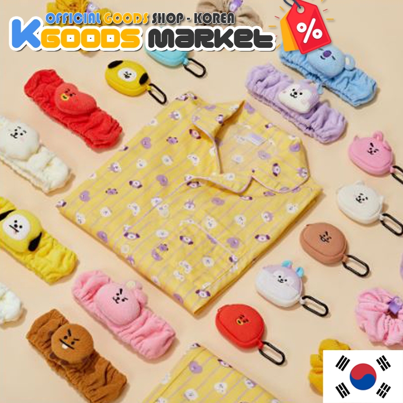 BT21 MINI BAG CHARM POUCH SPA HEADBAND NEW BASIC EDITION Official Goods Shopee Malaysia