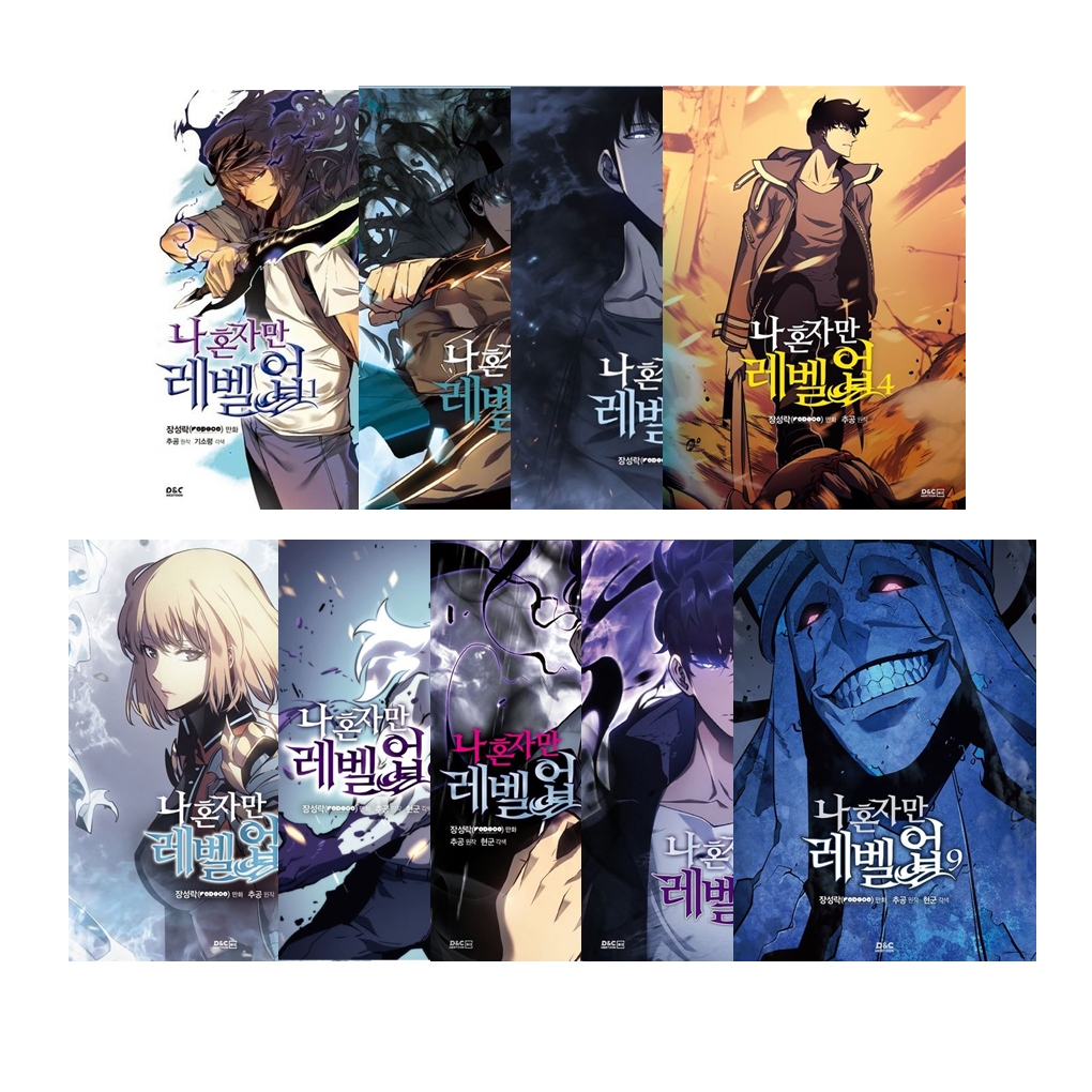 [KOREA COMIC] Solo Leveling , Korea Fantasy Manhwa Shopee Malaysia