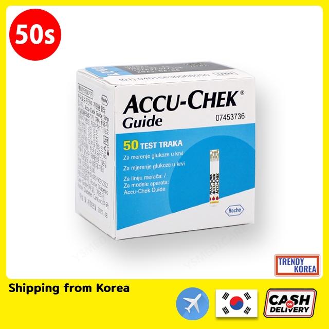 Accu-Chek Guide 50 Strips (Exp:02/2026) with Freebies | Shopee Malaysia